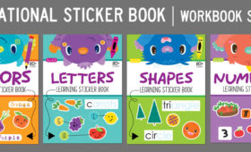 Educational Sticker Book
